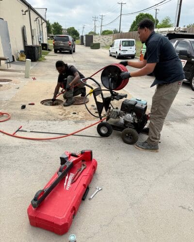 Commercial sewer line services Arlington TX Mades Plumbing