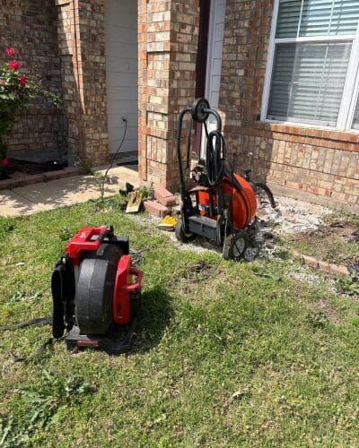 Residential sewer line services Arlington TX Mades Plumbing