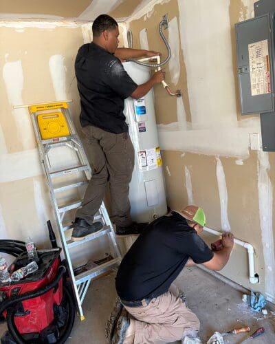 Water heater installation Arlington TX Mades Plumbing